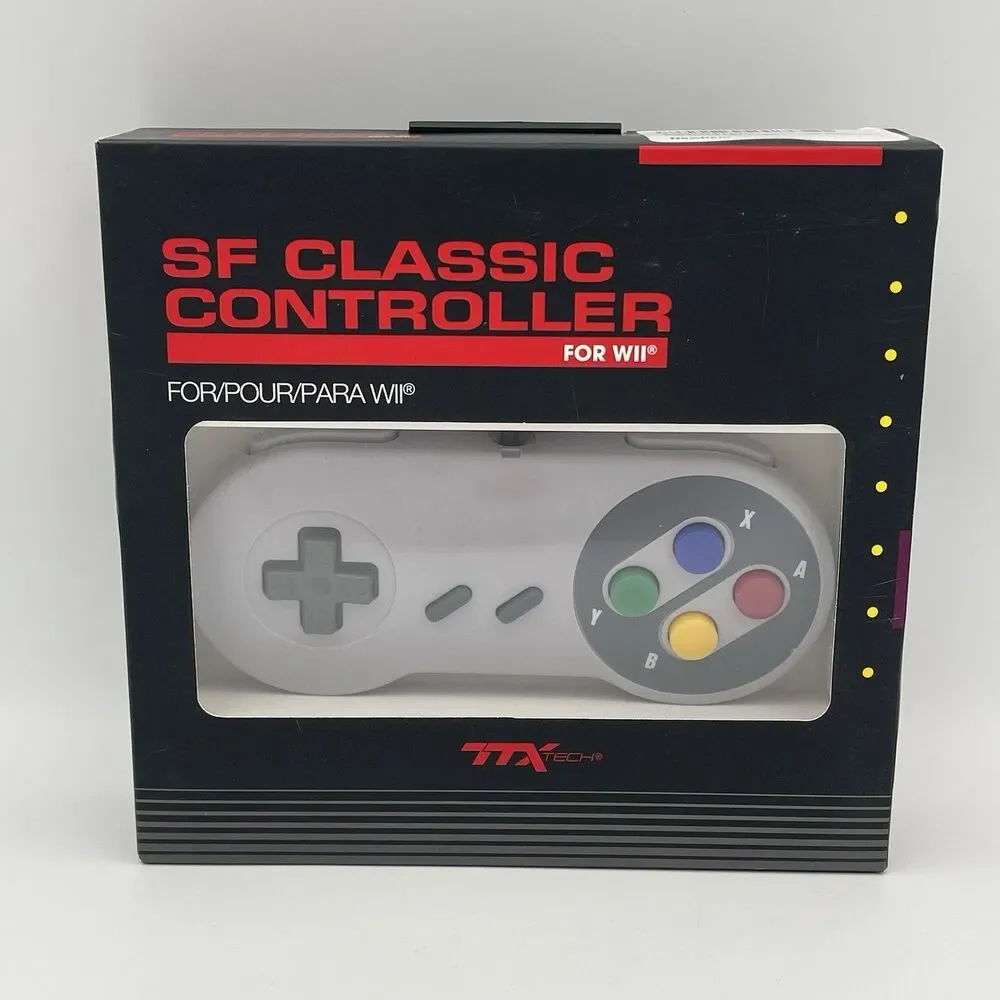 SF Classic Controller Pad for Wii Style TTX Tech